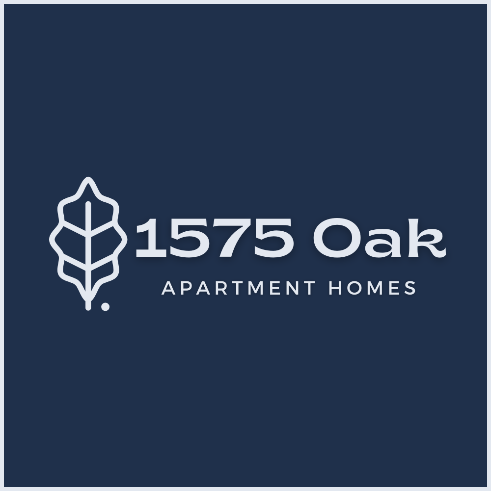A logo for 1575 Oak Apartment Homes is displayed.
